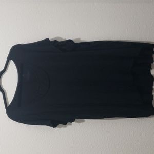 Lane Bryant Black shirt sleeve tee size 26/28
